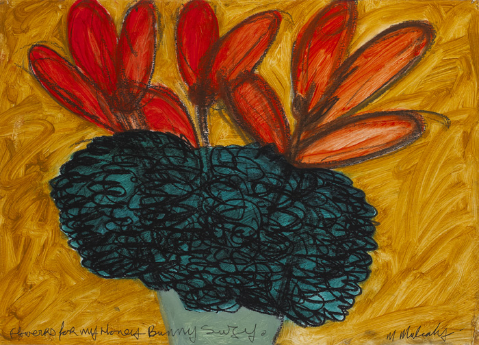 FLOWERS FOR MY HONEY BUNNY SUZY by Michael Mulcahy (b.1952) at Whyte's Auctions