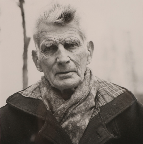 SAMUEL BECKETT, PHOTOGRAPHED ON THE BOULEVARD ST. JACQUES, PARIS, DECEMBER, 1985 by John Minihan (b.1946) (b.1946) at Whyte's Auctions