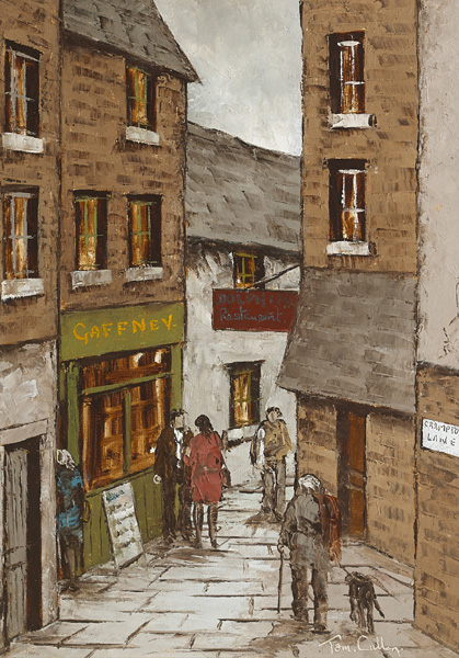 CROFTON LANE, DUBLIN by Tom Cullen (1934-2001) at Whyte's Auctions