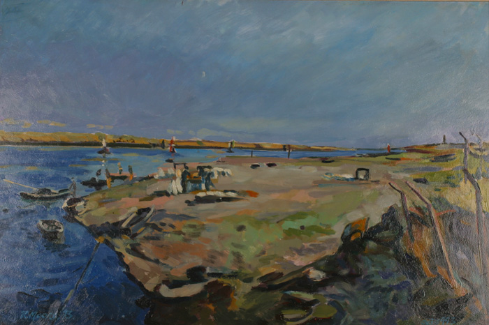 MOUTH OF THE RIVER BOYNE, 1993 by Richard Moore  at Whyte's Auctions