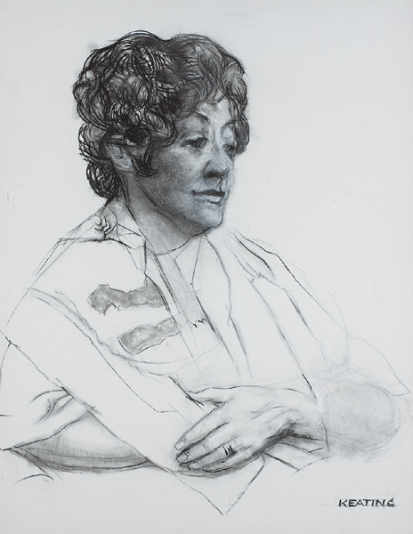 PORTRAIT OF A WOMAN, c.1970s by Se�n Keating PPRHA HRA HRSA (1889-1977) at Whyte's Auctions