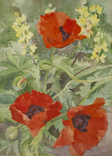 ORIENTAL POPPIES, 1937 by Moyra Barry (1885-1960) at Whyte's Auctions