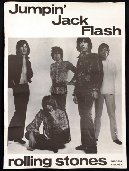 Rolling Stones, Jumpin' Jack Flash at Whyte's Auctions