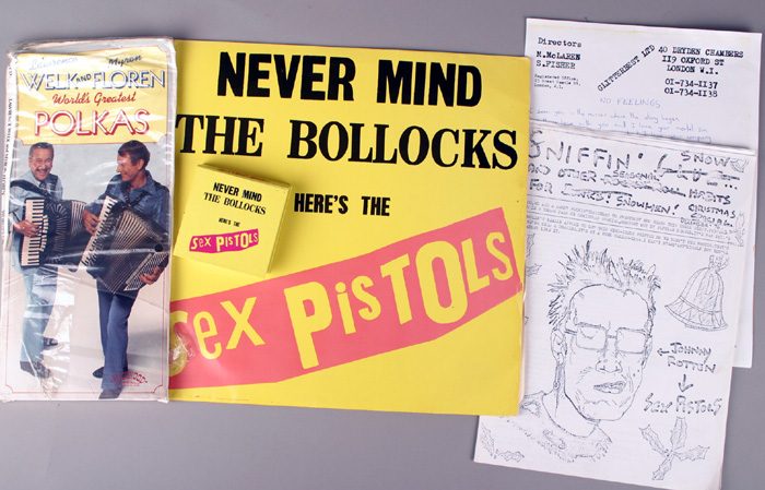 Sex Pistols, Mis-printed CD, at Whyte's Auctions