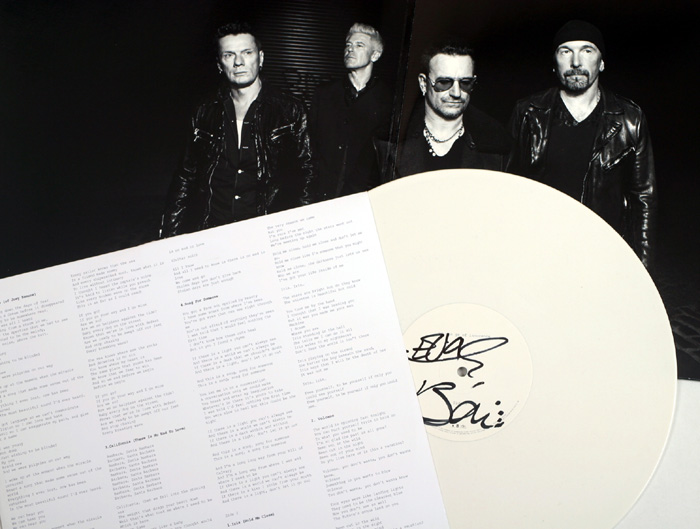U2, Songs of Innocence, signed. at Whyte's Auctions
