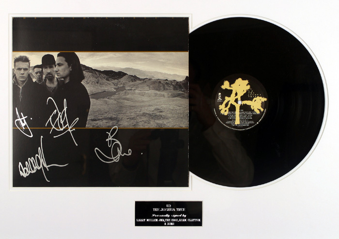 U2, The Joshua Tree, signed. at Whyte's Auctions