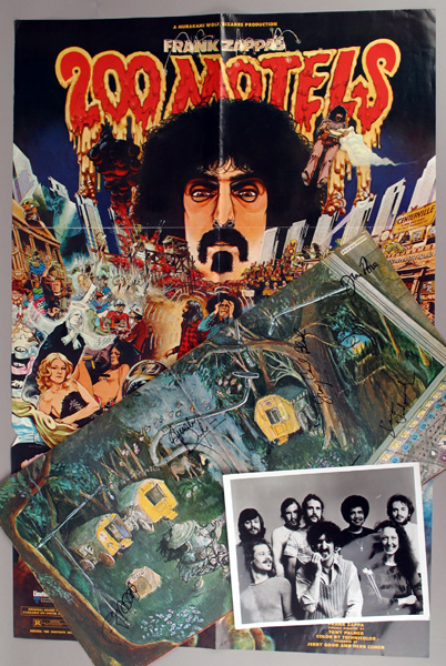 Frank Zappa and the Mothers, Chunga's Revenge, signed at Whyte's Auctions