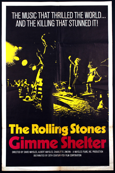 Gimme Shelter, Rolling Stones at Whyte's Auctions