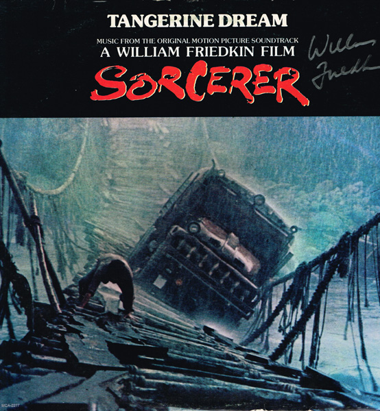 Sorcerer, Tangerine Dream soundtrack, signed by William Friedkin at Whyte's Auctions