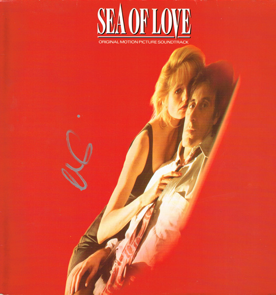 Al Pacino, Sea of Love, soundtrack, signed at Whyte's Auctions
