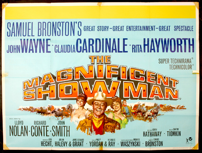 The Magnificent Showman/ aka Circus World (U.S.) at Whyte's Auctions