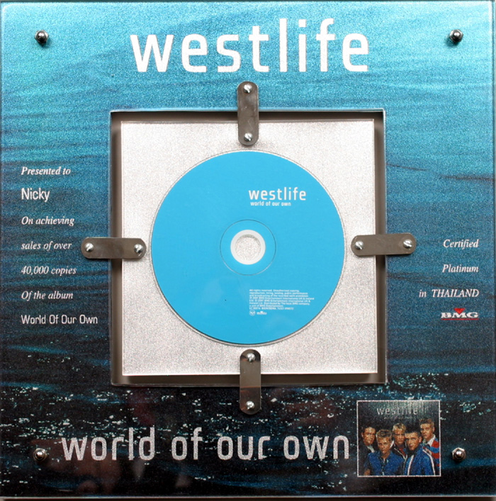 Westlife, 'World of Our Own' at Whyte's Auctions