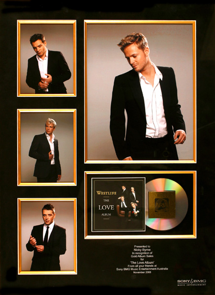 Westlife, 'The Love Album' at Whyte's Auctions