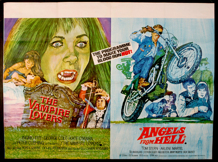 The Vampire Lovers & Angels from Hell (Double-bill) at Whyte's Auctions