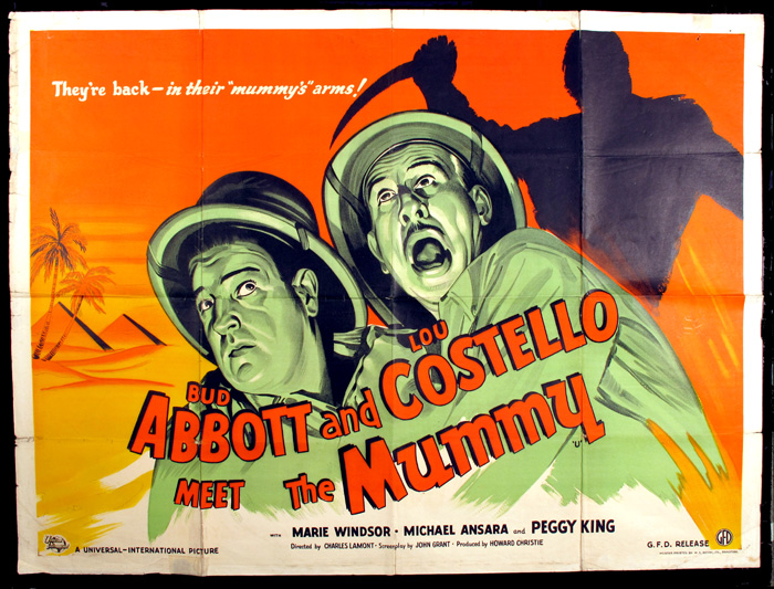 Abbott and Costello Meet the Mummy at Whyte's Auctions
