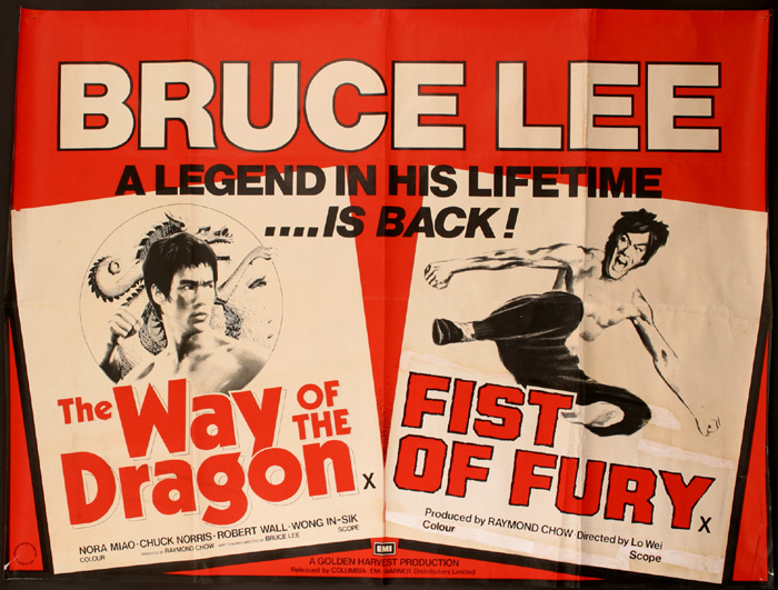 Way of the Dragon and Fist of Fury double bill at Whyte's Auctions