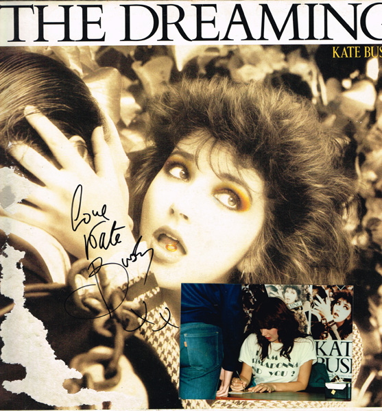 Kate Bush, The Dreaming, signed at Whyte's Auctions