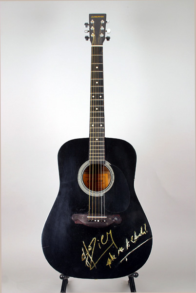 Hozier, signed guitar. at Whyte's Auctions