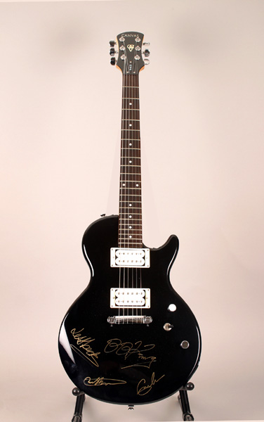 B.B. King, Carlos Santana, Jeff Beck & Eric Clapton, signed guitar. at Whyte's Auctions