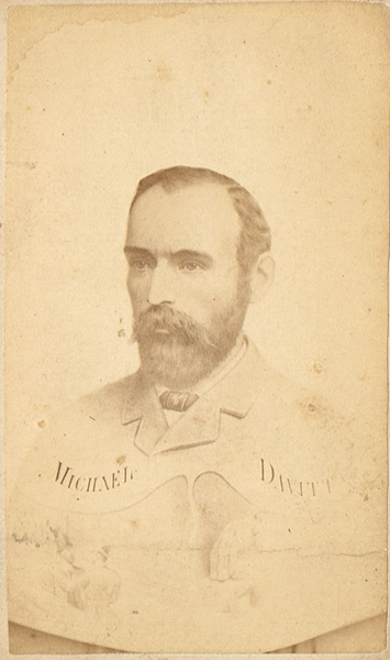 Circa 1880, a photograph of Michael Davitt. at Whyte's Auctions
