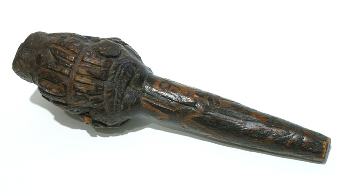 1899, a large carved wood shillelagh at Whyte's Auctions