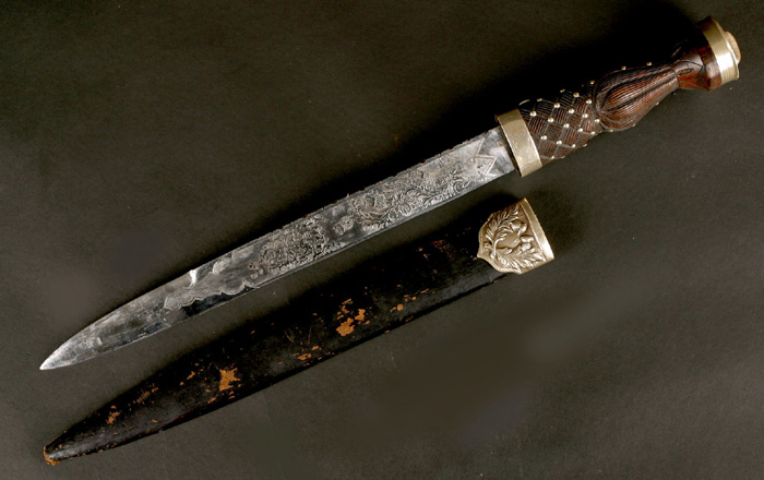Scottish piper's dirk at Whyte's Auctions