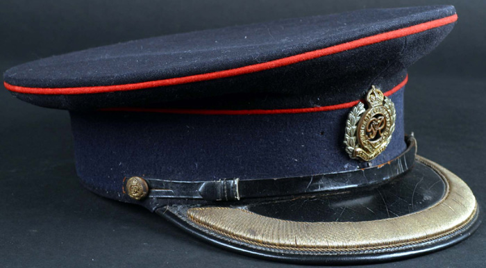 1930s Royal Engineers Officer's dress cap. at Whyte's Auctions