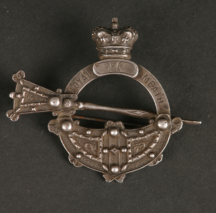 Royal Meath Militia badge at Whyte's Auctions