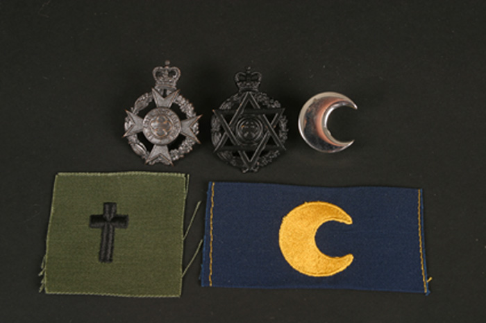 British Army Chaplains' badges at Whyte's Auctions