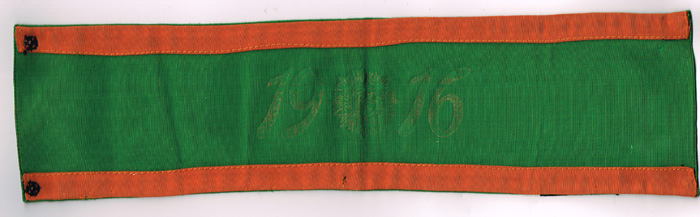 1935: 1916 Rising cloth armband at Whyte's Auctions