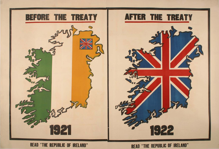 1922 Anti-Treaty poster at Whyte's Auctions