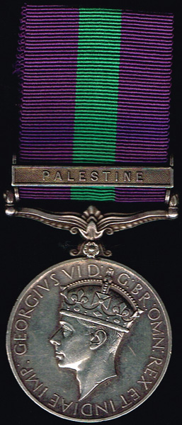George VI General Service Medal, Royal Irish Fusiliers at Whyte's Auctions
