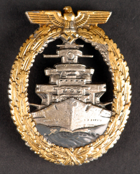 Kriegsmarine High Seas Fleet Badge at Whyte's Auctions