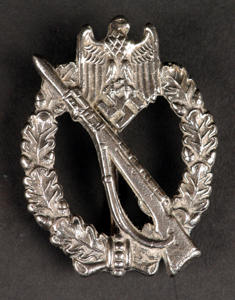 Wehrmacht/Waffen SS Infantry Assault Badge at Whyte's Auctions