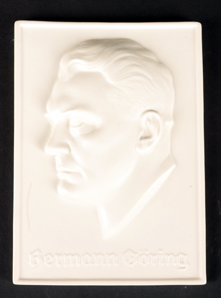 1936-40. Hermann Goering commemorative plaques and medal. at Whyte's Auctions