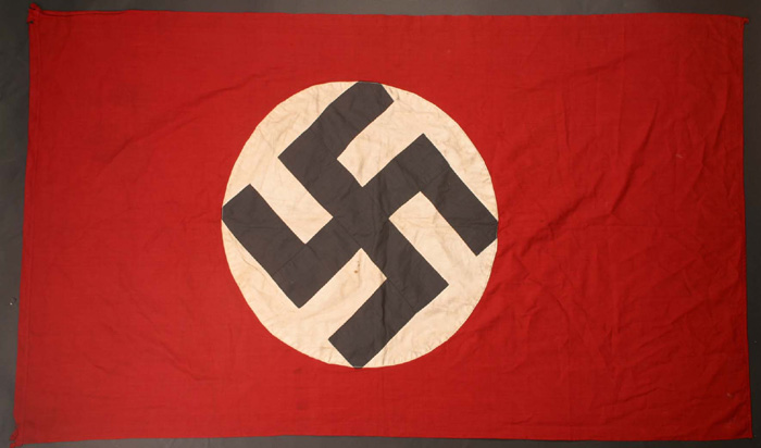 Germany 1933-45. Third Reich Nazi flag. at Whyte's Auctions