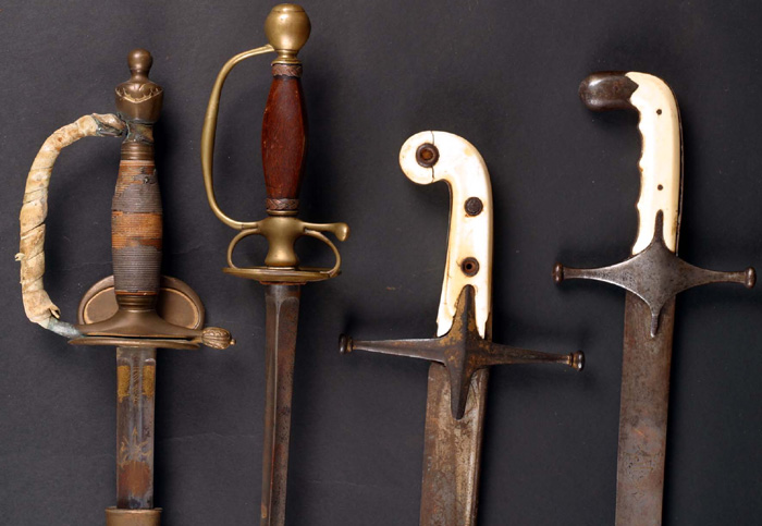 Four various 18th and 19th century swords at Whyte's Auctions