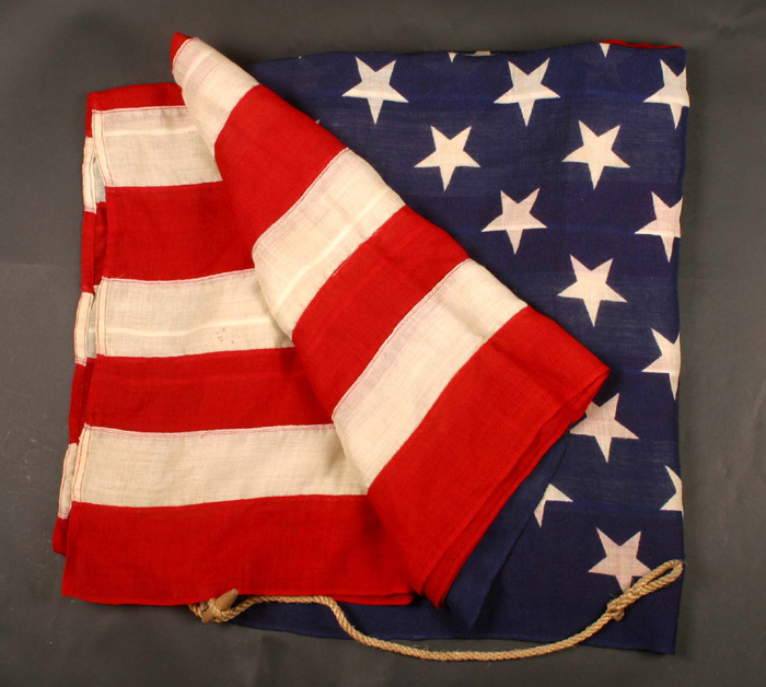 1963 Kennedy Visit, Stars and Stripes at Whyte's Auctions