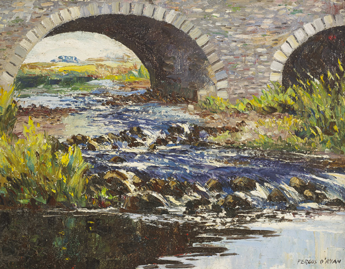 BRIDGE by Fergus O'Ryan RHA (1911-1989) at Whyte's Auctions