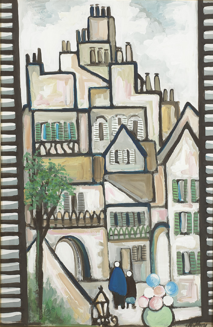 PARISIAN SCENE by Markey Robinson (1918-1999) at Whyte's Auctions