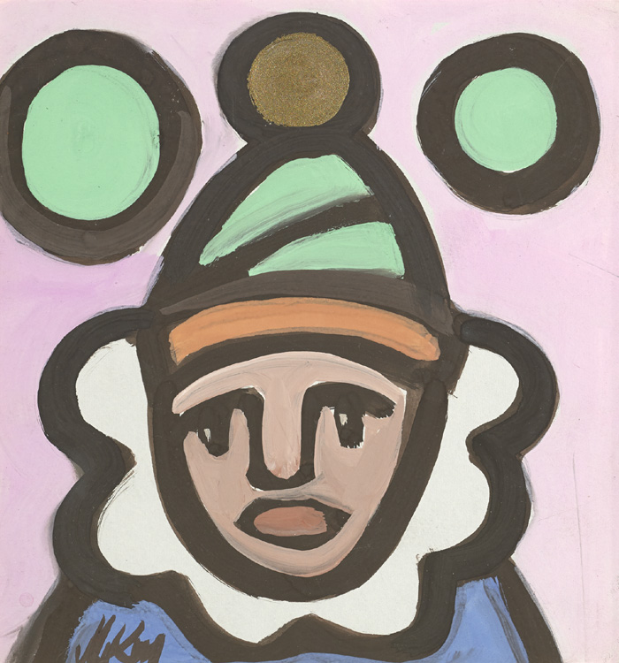 JUGGLING CLOWN by Markey Robinson (1918-1999) at Whyte's Auctions