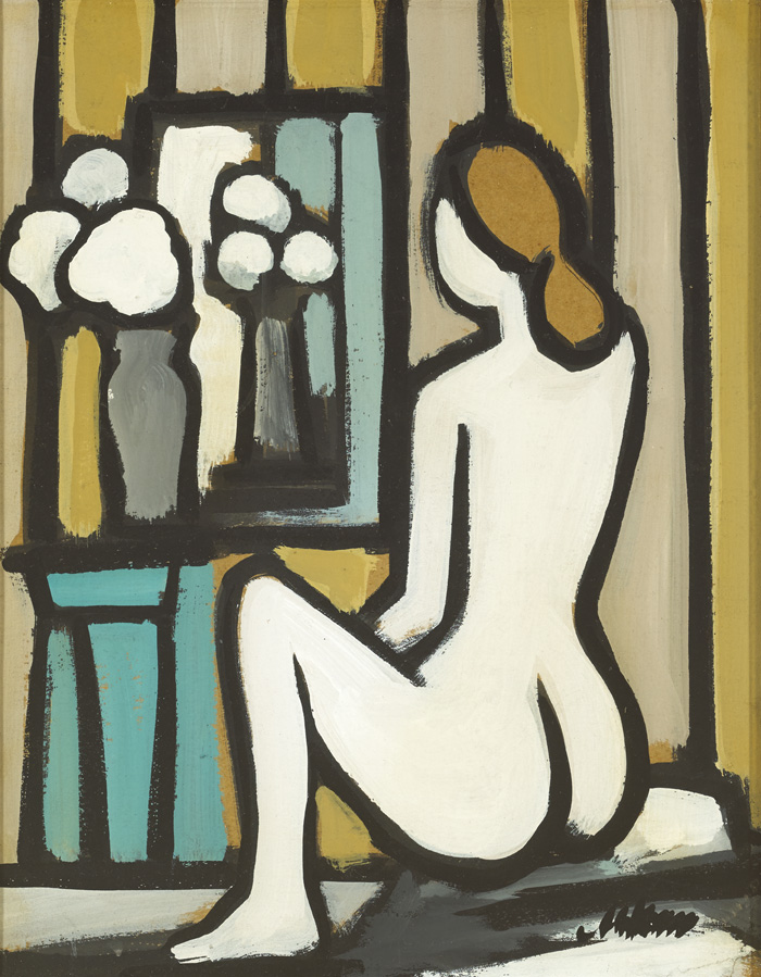 NUDE WITH STILL LIFE by Markey Robinson (1918-1999) at Whyte's Auctions