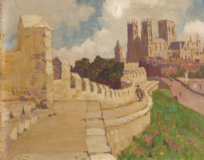YORK MINSTER CATHEDRAL, c.1930s by Letitia Marion Hamilton RHA (1878-1964) at Whyte's Auctions