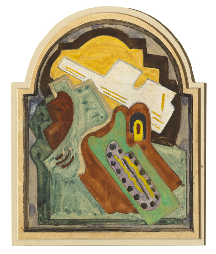 ABSTRACT COMPOSITION by Evie Hone HRHA (1894-1955) HRHA (1894-1955) at Whyte's Auctions