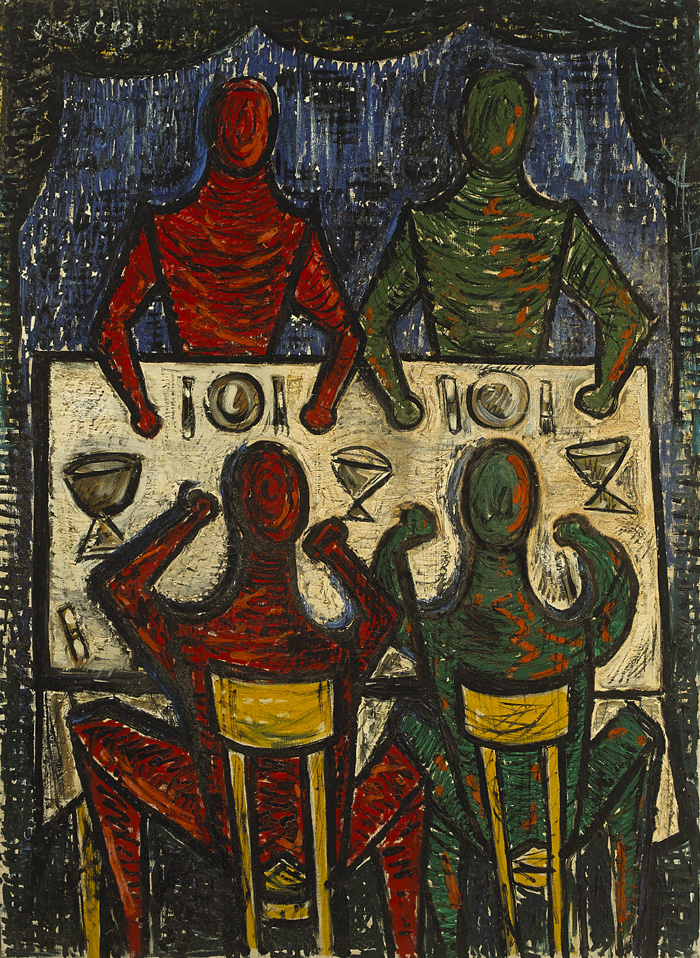LE REPAS LA MARSEILLES, 1954 by Basil Ivan Rákóczi (1908-1979) (1908-1979) at Whyte's Auctions