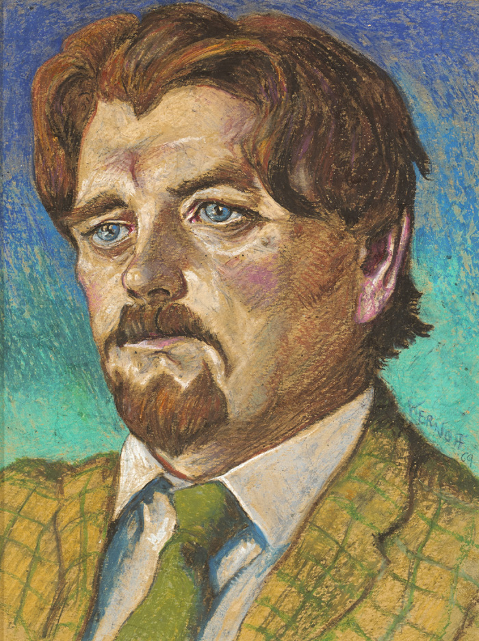 PORTRAIT OF EAMON MARTIN, 1969 by Harry Kernoff RHA (1900-1974) at Whyte's Auctions