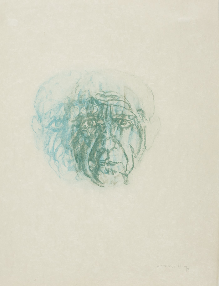 IMAGE OF PICASSO, 1989 by Louis le Brocquy HRHA (1916-2012) HRHA (1916-2012) at Whyte's Auctions