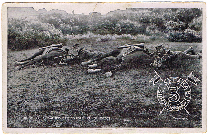 Military picture postcard collection including Irish Regiments, Barracks etc. (30) at Whyte's Auctions