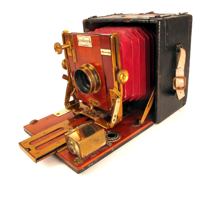 1906 Mahogany Red Bellows Sanderson Camera at Whyte's Auctions