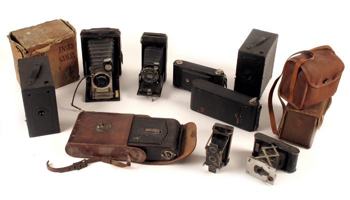 Early 20th century cameras at Whyte's Auctions